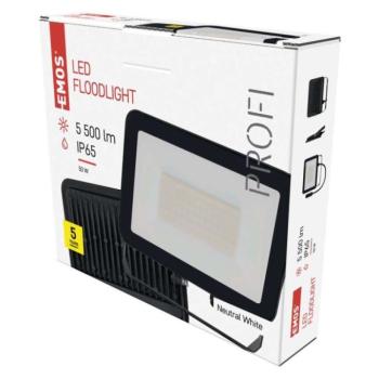 EMOS LED reflektor INOVO 50W 5500lm IP65 természetes fehér kép