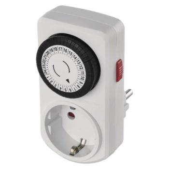 EMOS Mechanikus időkapcsoló 15D-3A IP20 SCHUKO, P5523N kép