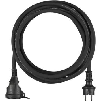 EMOS Neoprén hosszabbító kábel - 1× aljzat, 5 m, 3× 1,5 mm2 kép
