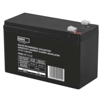 EMOS Ólomakkumulátor 12V 7.2Ah kép