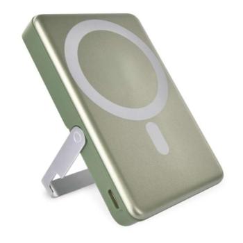 EMOS Powerbank WI 1031, 10 000 mAh, 20 W+Wireless, army-green, zöld, B0552AG kép