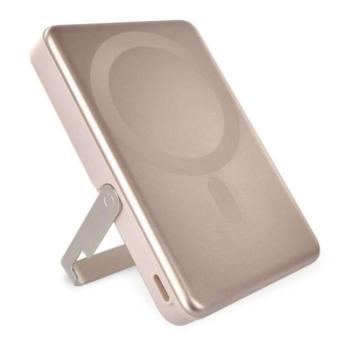 EMOS Powerbank WI 1031, 10 000 mAh, 20 W+Wireless, rosegold, B0552RG kép