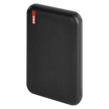 EMOS Powerbank WI 521, 5 000 mAh, 20 W+Wireless, fekete, B0545B kép