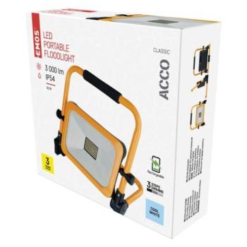 EMOS Profi LED reflektor ACCO 30W 3000lm IP54 hideg fehér kép