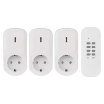 EMOS Távírányítású aljzat IP20 SCHUKO, fehér, P0069 kép