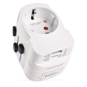 EMOS utazó adapter P0056U fehér, 1×USB-C, 1×USB-A, SKROSS, P0056U kép