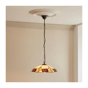 Endon 112197 - Tiffany INGRAM láncos csillár 1xE27/60W/230V átm. 45 cm 112197 kép