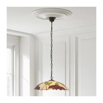 Endon 112246 - Tiffany BOTANICA láncos csillár 1xE27/60W/230V átm. 45 cm 112246 kép