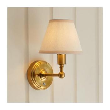 Endon 114830 - LED Dimmelhető újratölthető fali lámpa BURLEY LED/1,5W/5V réz/krémes 114830 kép