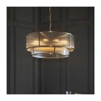Endon 119456 - RIDGETON láncos csillár 8xE14/7W/230V sárgaréz 119456 kép