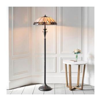 Endon 63972 - Tiffany BROOKLYN állólámpa 2xE27/60W/230V átm. 50 cm 63972 kép