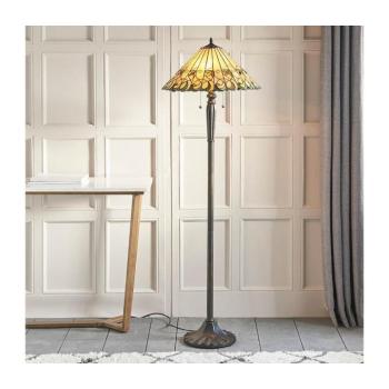 Endon 64192 - Tiffany JAMELIA állólámpa 2xE27/60W/230V átmérő 50 cm 64192 kép