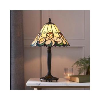 Endon 64195 - JAMELIA Tiffany asztali lámpa, 1xE27/60W/230V, Ø 31 cm 64195 kép