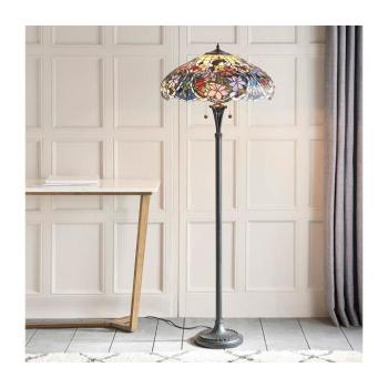 Endon 64323 - Tiffany SULLIVAN állólámpa, 2 x E27 foglalat, max. 60 W, 230 V, átmérő 56 cm 64323 kép