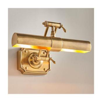 Endon 69832 - WINCHESTER képmegvilágító lámpa 2xE14/6W/230V, 35,5 cm, sárgaréz 69832 kép