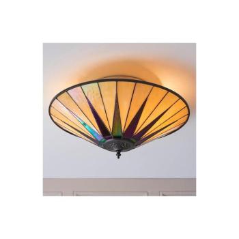 Endon 70240 - Tiffany DARK STAR mennyezeti lámpa 2xE27/40W/230V átm. 49 cm 70240 kép