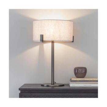 Endon 72631 - HAYFIELD asztali lámpa 1xE27/40W/230V bronz/szürke 72631 kép