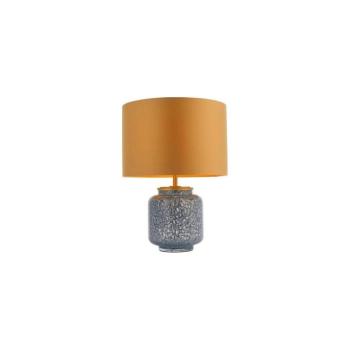 Endon 93067 - ZINNIA asztali lámpa 1xE27/10W/230V kék/arany 93067 kép