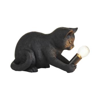 Endon 107390 - Asztali lámpa KITTEN 1xE14/7W/230V fekete 107390 kép