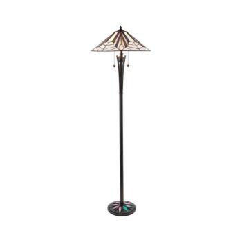 Endon 63934 - Tiffany ASTORIA állólámpa 2xE27/60W/230V, átmérő 48 cm 63934 kép