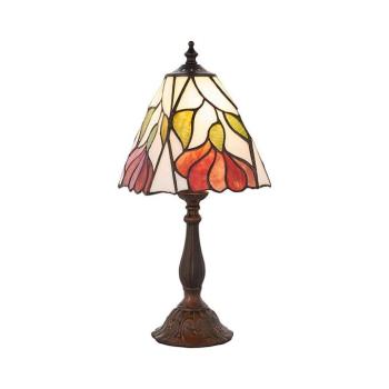 Endon 63963 - Tiffany BOTANICA asztali lámpa, 1x E14/40W/230V, átm. 16 cm 63963 kép
