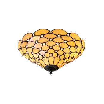 Endon 70242 - Tiffany PEARL mennyezeti lámpa 2xE27/60W/230V Ø 37 cm 70242 kép