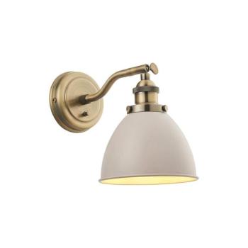 Endon 76330 - Fali spotlámpa FRANKLIN 1xE14/40W/230V réz/taupe 76330 kép