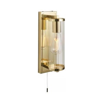 Endon 94075 - Fürdőszobai fali lámpa TAYLOR 1xE27/10W/230V IP44 arany 94075 kép