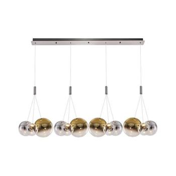 ENNA LED kábeles csillár 12xG9/5W/230V 3000K füstszínű/arany 414LRC1474 kép