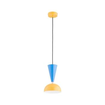 ENTORI kábelen függő csillár 1xE27/15W/230V sárga/kék 61603 kép