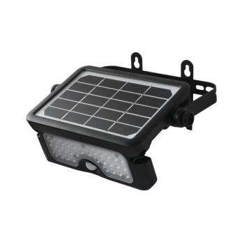 EPAD LED 5W 4000K IP65 napelemes mozgásérzékelős reflektor, 3000 mAh EKO9082 kép