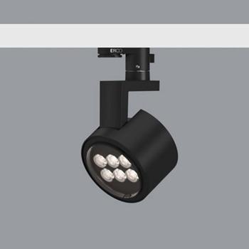 ERCO Parscan 230V radiátor 12W Spot 930 fekete kép