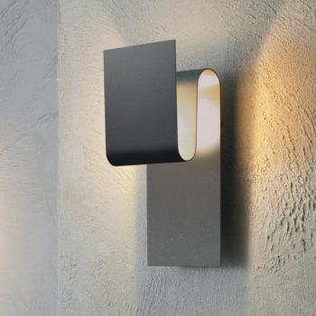 Escale Fold LED fali lámpa antracit kép