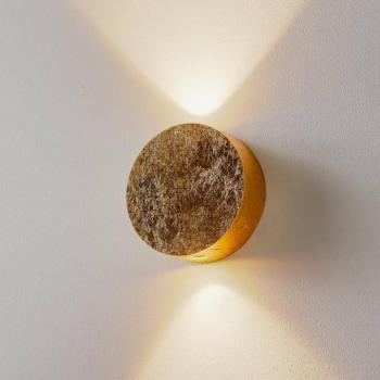 Escale Sunny - arany csillogó LED fali lámpa kép