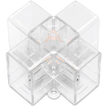 Escape6 Moduláris lámpatest-csatlakozó, négyirányú 90°-os X-alakú kép