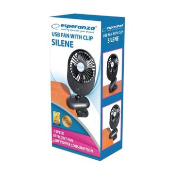 Esperanza Silene USB mini ventilátor kép