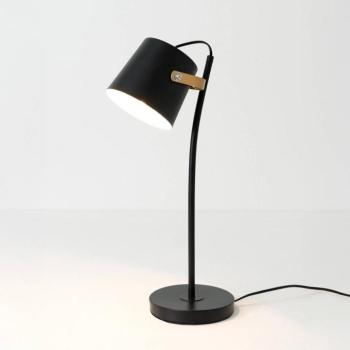ESPERTO asztali világítás, fekete, magasság 53 cm, fém, E27 kép