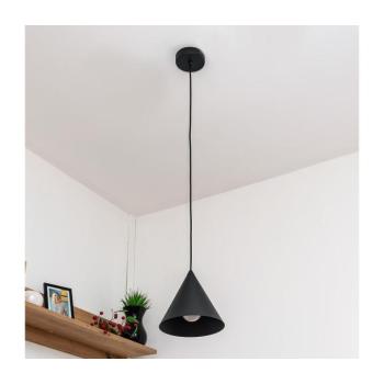 ETNA II kábeles függőlámpa 1xE27/15W/230V, Ø 18,5 cm, fekete W-KM 1930/1 BK-B kép