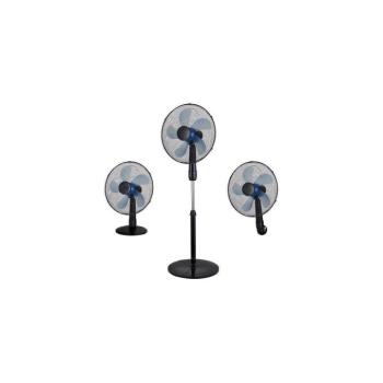 Eurolamp Álló látor 3 az 1-ben 50W/230V átm. 40 cm fekete 300-20011 kép