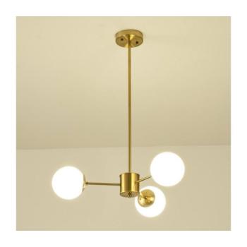 Eurolamp Csillár rúdon 3xE27/40W/230V réz 144-20019 kép