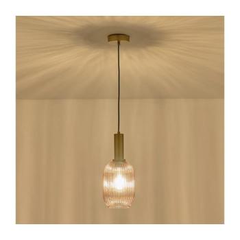 Eurolamp Csillár zsinóron 1xE27/15W/230V barna pr. 13 cm 144-24084 kép