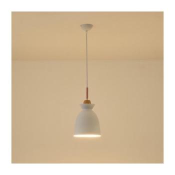 Eurolamp Csillár zsinóron 1xE27/15W/230V fehér átm. 19,5 cm 144-24137 kép