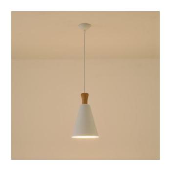 Eurolamp Csillár zsinóron 1xE27/15W/230V fehér átm. 20 cm 144-24130 kép