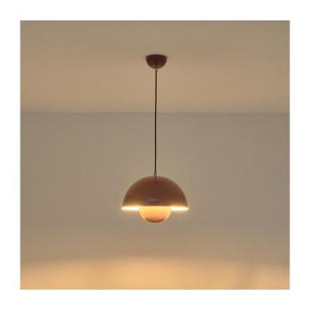 Eurolamp Zsinóros függőlámpa JARDEN 1xE27/15W/230V barna 144-28551 kép