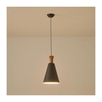 Eurolamp Csillár zsinóron 1xE27/15W/230V szürke átm. 20 cm 144-24129 kép