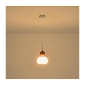 Eurolamp Csillár zsinóron 1xG9/7W/230V fehér/barna 144-28524 kép
