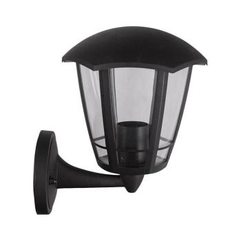 Eurolamp Kültéri fali lámpa 1xE27/42W/230V IP44 fekete 154-55405 kép