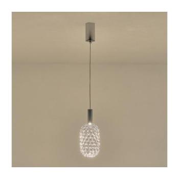Eurolamp LED Csillár zsinóron PERFORATO LED/6,3W/230V 3000K fényezett króm átm. 13 cm 144-15066 kép