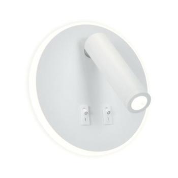 Eurolamp LED Fali spotlámpa IRIS LED/12W/230V 3000K fehér 145-22050 kép
