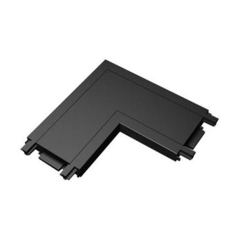 Eurolamp, Ultra Slim mégneses sínes rendszer L összekötő, 40V, fekete, IP20, 639774 kép